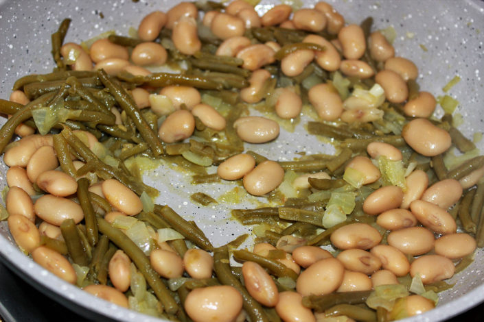 Bohnen-Pfanne (vegan, glutenfrei, zuckerfrei)