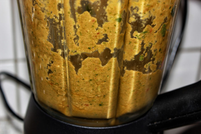 Rezept für Gemüse-Brotaufstrich - vegan & glutenfrei