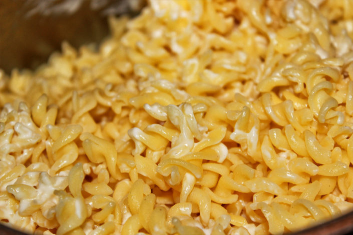 Glutenfreie Nudeln für Nudelsalat