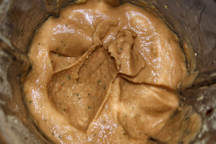 Kichererbsen püriert mit Curry und Masala Kichererbsen püriert mit Curry und Masala